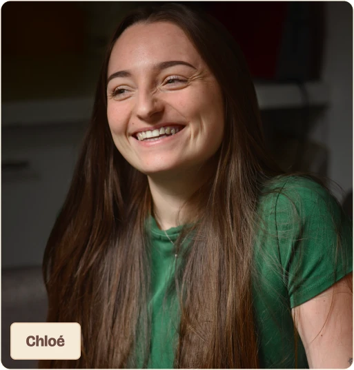 Portrait de Chloé Bruneau, Responsable créative.