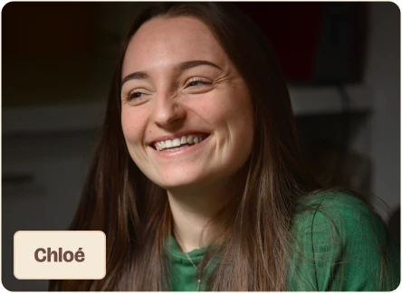 Portrait de Chloé Bruneau, Responsable créative.
