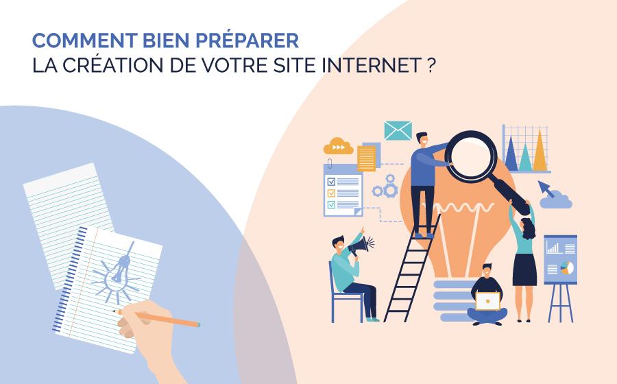 Comment bien préparer la création de votre site web ?