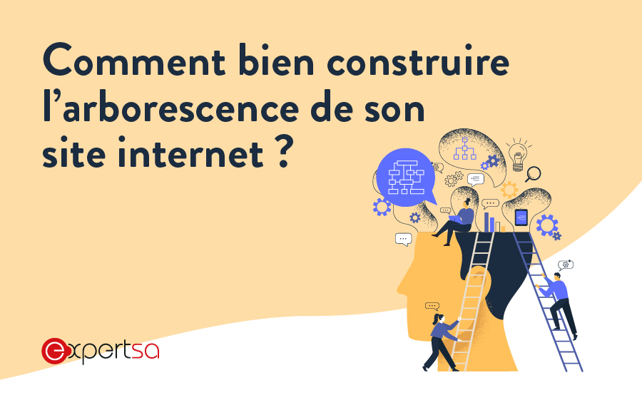 Construire l'arborescence de son site