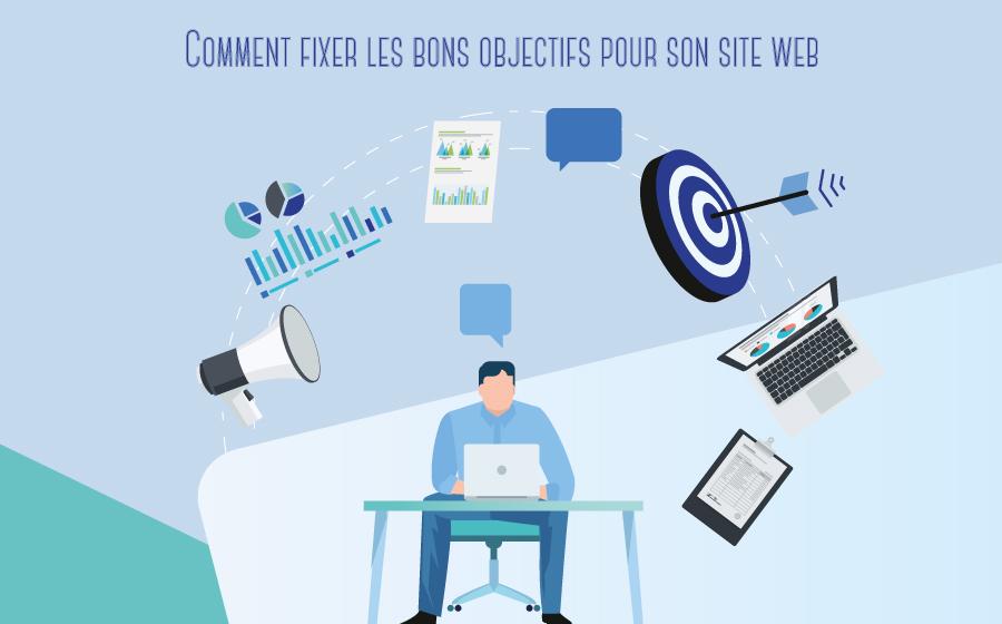 Comment fixer les bons objectifs pour son site web ?